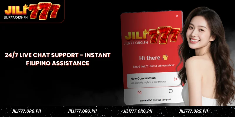 24 7 live chat support instant filipino assistance