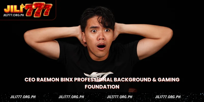 ceo raemon binx professional background & gaming foundation