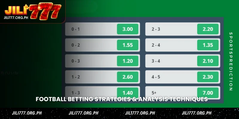 Sports Betting Strategies Philippines - Pro Tips for Jili777 2 football betting strategies & analysis techniques