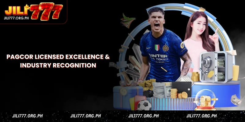 pagcor licensed excellence & industry recognition