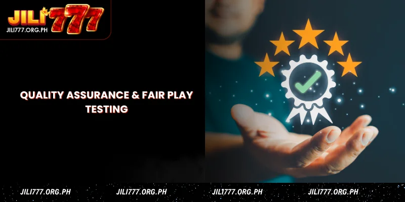 Jili777 Team - Filipino Gaming Experts & Content Specialists 3 quality assurance & fair play testing