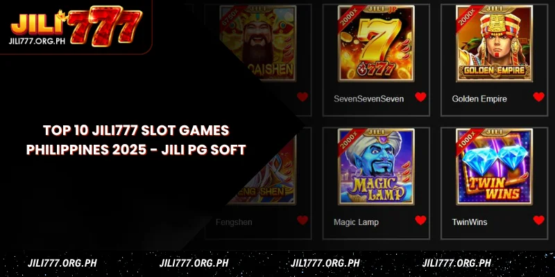 Top 10 Jili777 Slot Games Philippines 2025 - JILI PG Soft 1 top 10 jili777 slot games philippines 2025